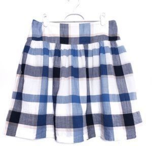 Joe Fresh cotton plaid skirt.